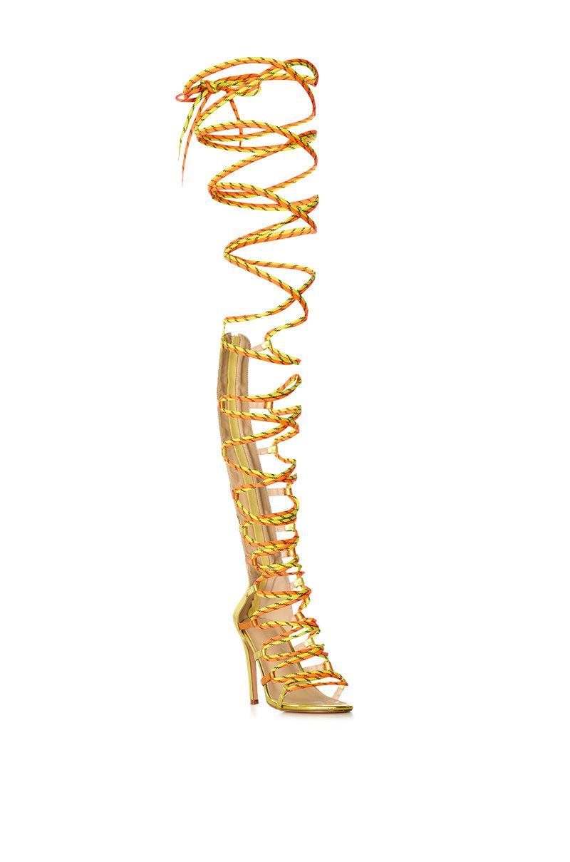 AZALEA WANG DARRAH MULTI ROPE STRAPPY SANDAL Product Image