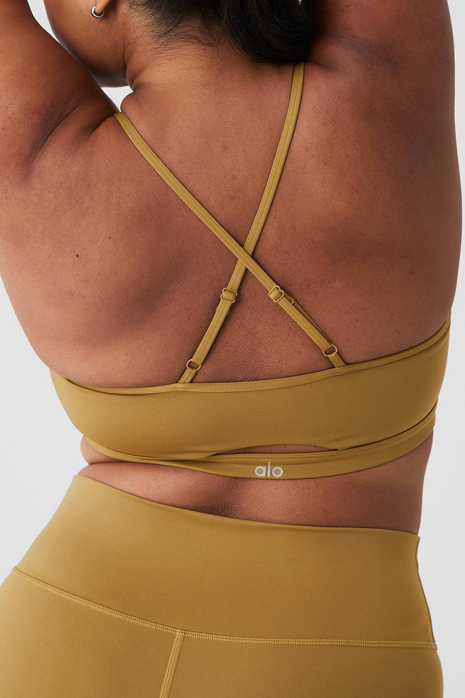 Airlift Intrigue Bra - Golden Olive Branch Female Product Image