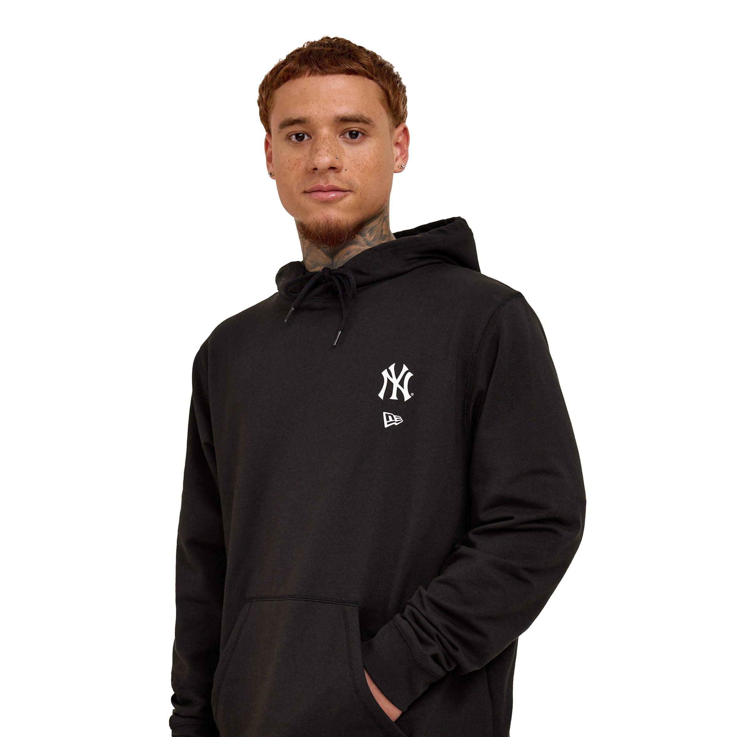 Chicago Cubs Logo Essentials Black Hoodie Male Product Image