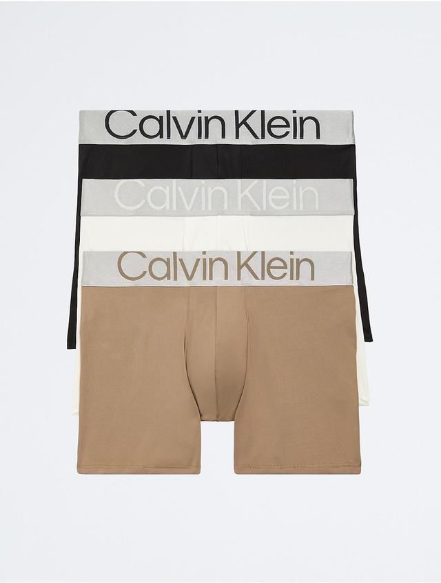 Calvin Klein Steel Low Rise Micro Trunks, Pack of 3 Product Image