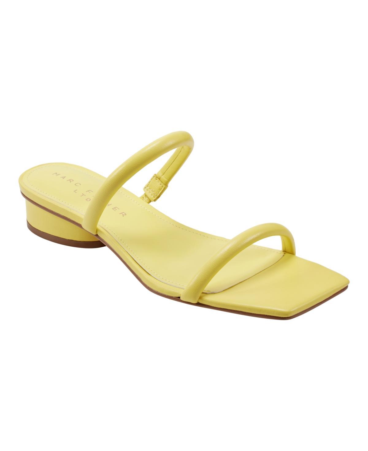 Marc Fisher Ltd Womens Raelyn Square Toe Dress Sandals Product Image