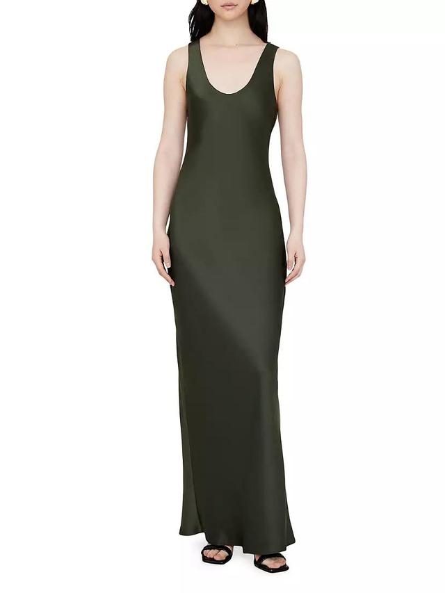 Camille Silk Maxi Dress Product Image