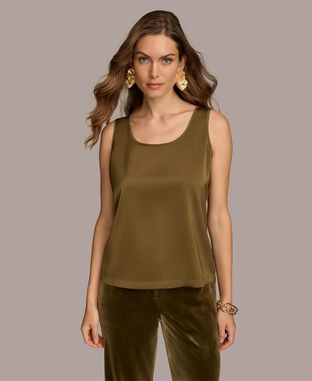 Donna Karan New York Womens Scoop-Neck Tank Top Product Image