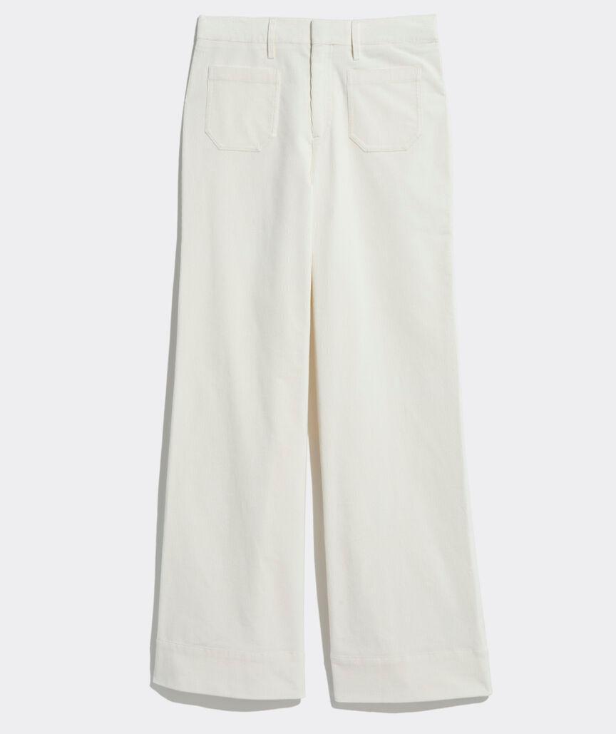 High-Rise Wide-Leg Cords Product Image