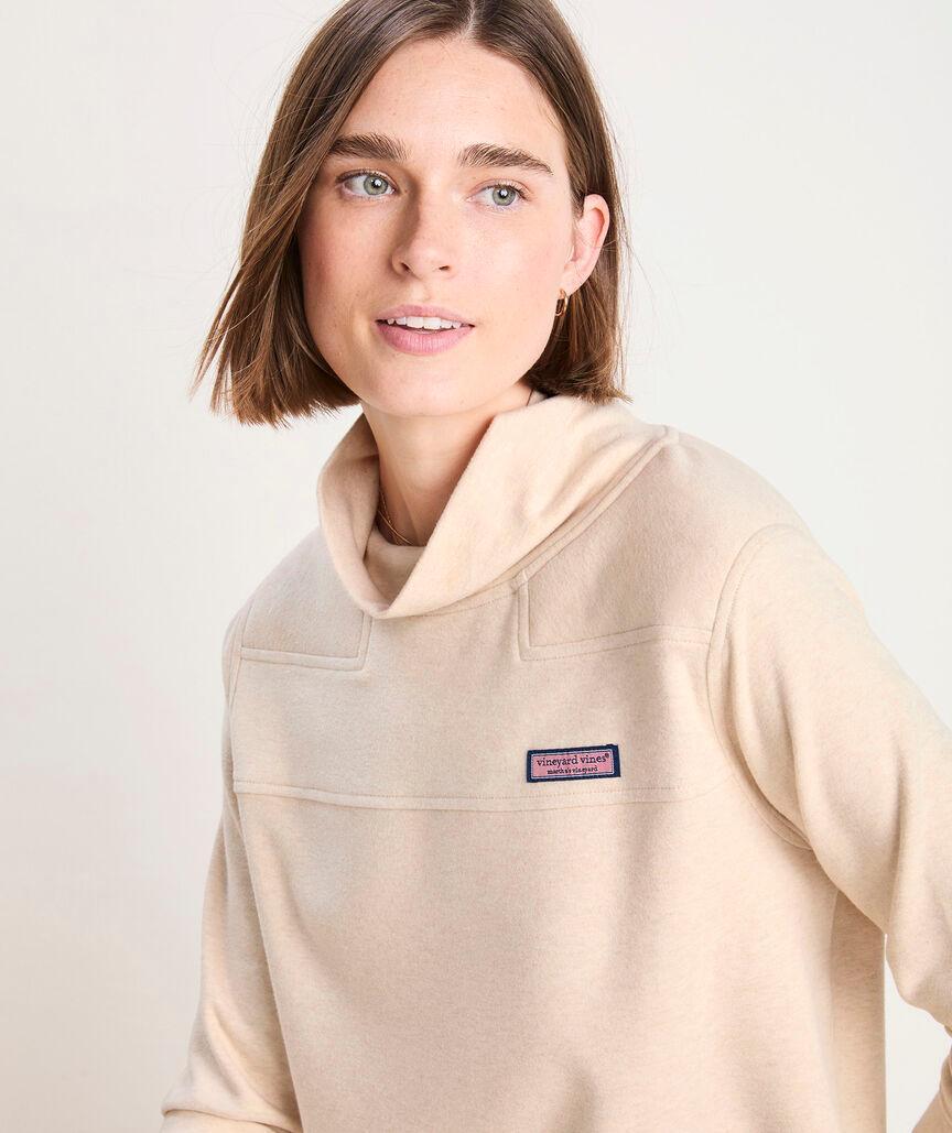 Double Brushed Dreamcloth® Funnel Neck Pullover Product Image