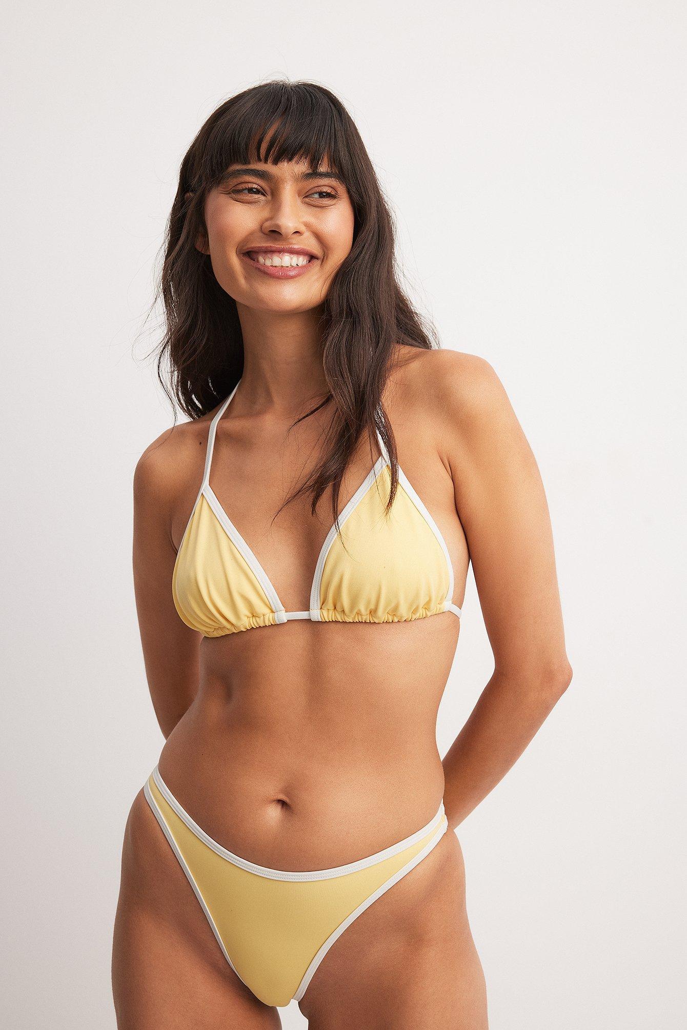 Contrast Binding Bikini Pantie Product Image