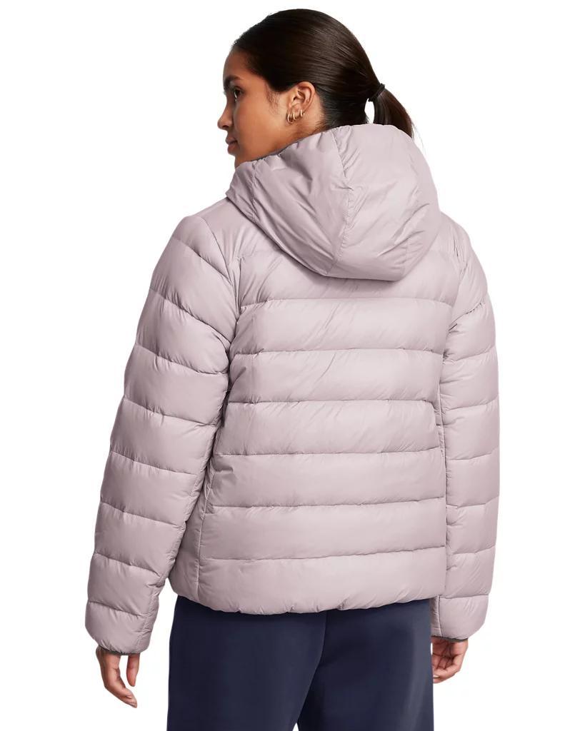 Women's UA Legend Down Hooded Jacket Product Image