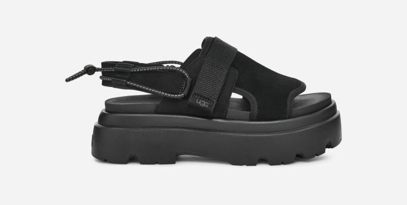 UGG Womens Cady Nubuck/Suede/Textile/Recycled Materials Sandals Product Image