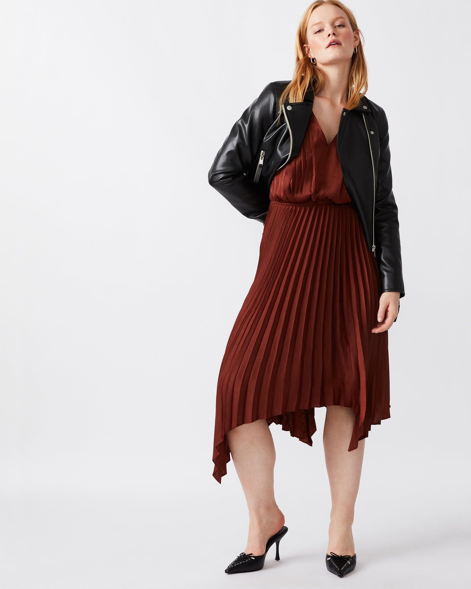 DONNA DRESS BROWN Female Product Image