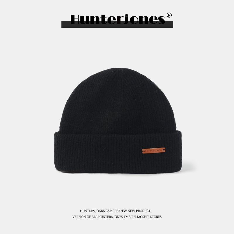 Plain Applique Knit Beanie product image