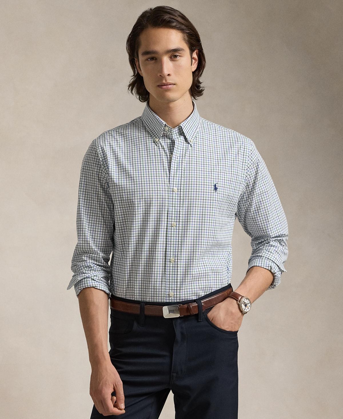 Polo Ralph Lauren Mens Classic-Fit Stretch Poplin Shirt Product Image