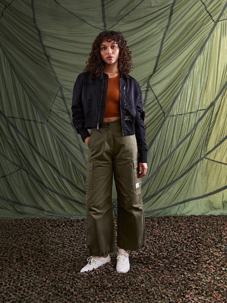 L-2B CROPPED GEN II BOMBER JACKET W Female Product Image