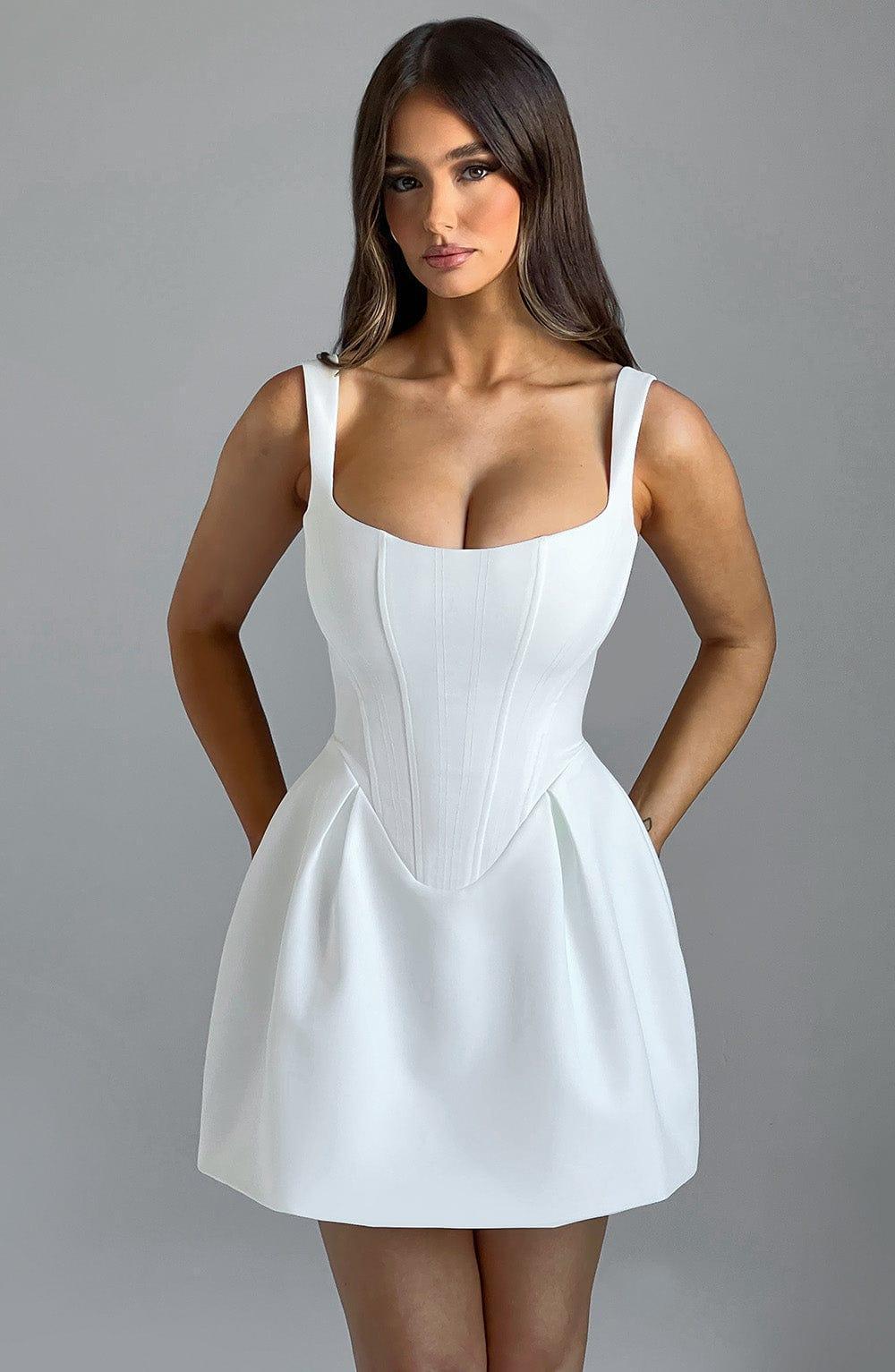 Janiyah Mini Dress - Ivory Product Image