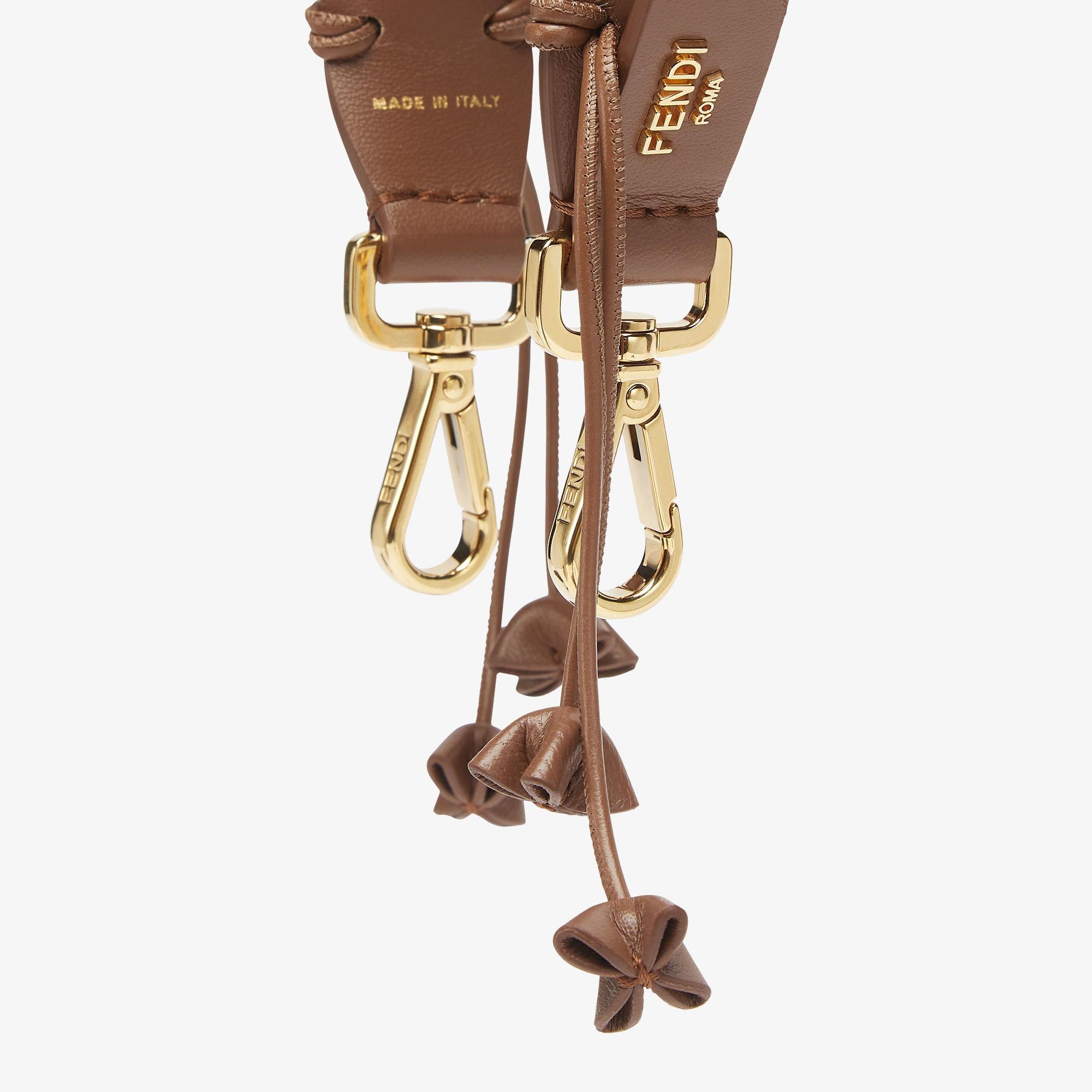 Strap YouHazelnut nappa leather shoulder strap Product Image