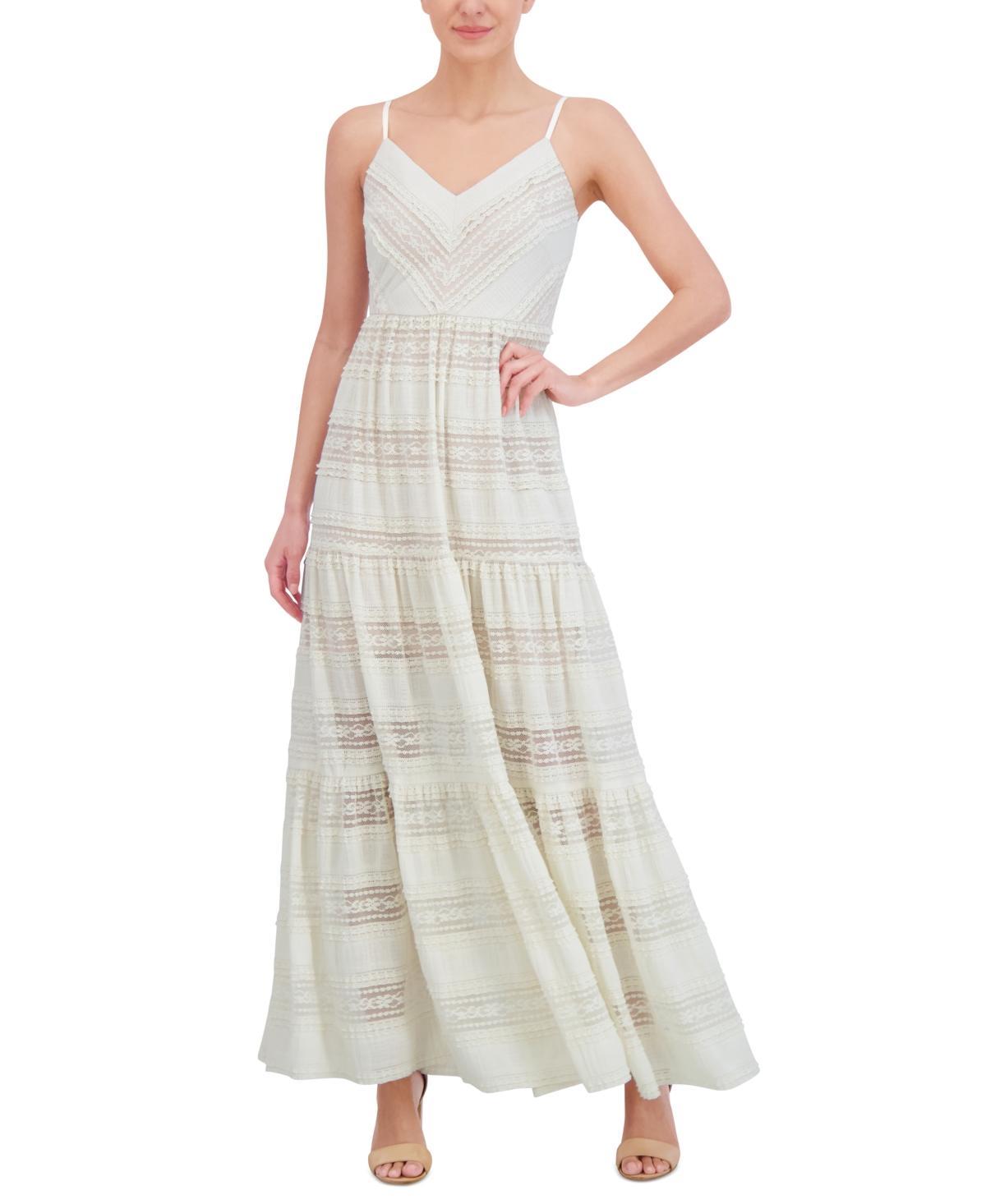 Women's Lace Tiered Maxi Dress Product Image