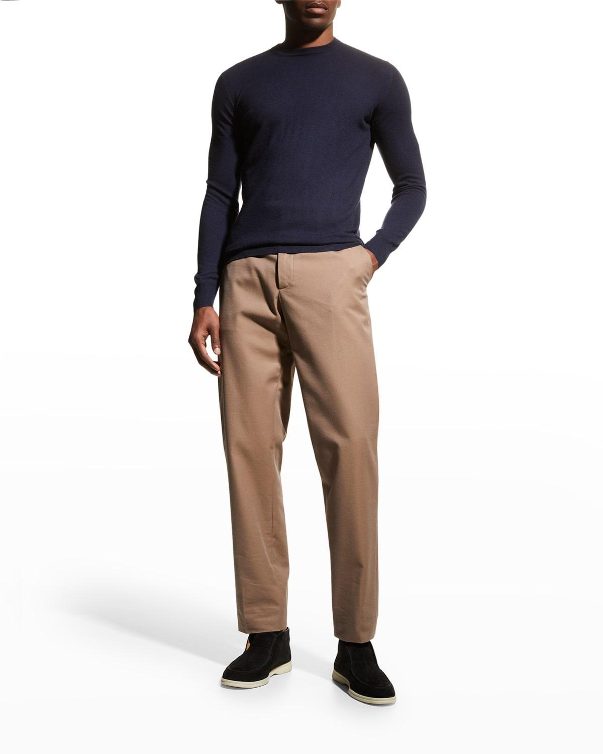 Mens Girocollo Cashmere Sweater Product Image