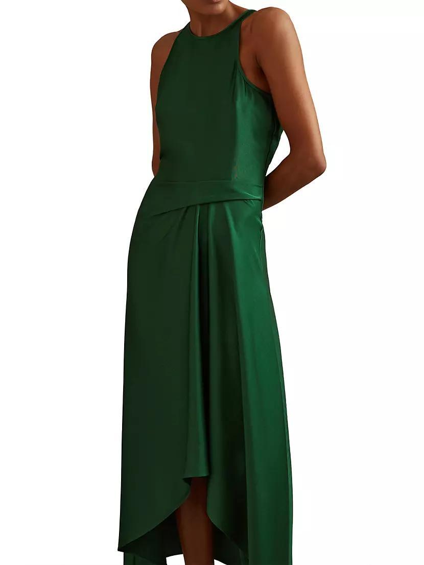 Micah Asymmetric Cocktail Dress Product Image