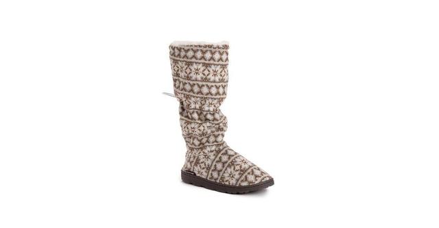 Muk Luks Womens Tabbi Toggle Slipper Product Image