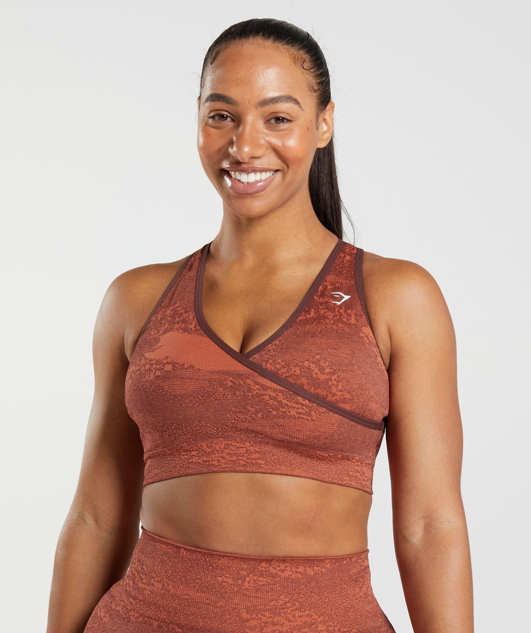 Adapt Camo Seamless Sports Bra Product Image