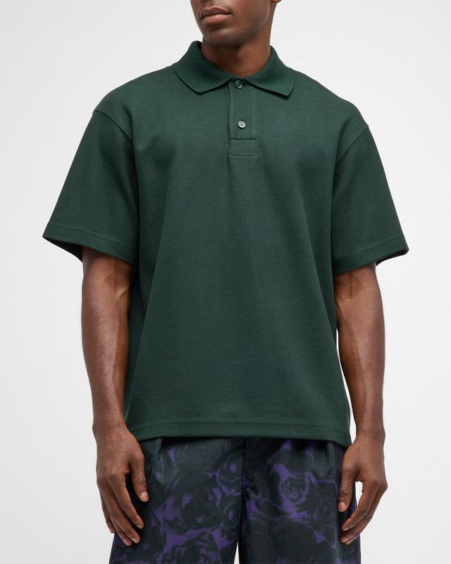 burberry EKD Cotton Piqu Polo Product Image