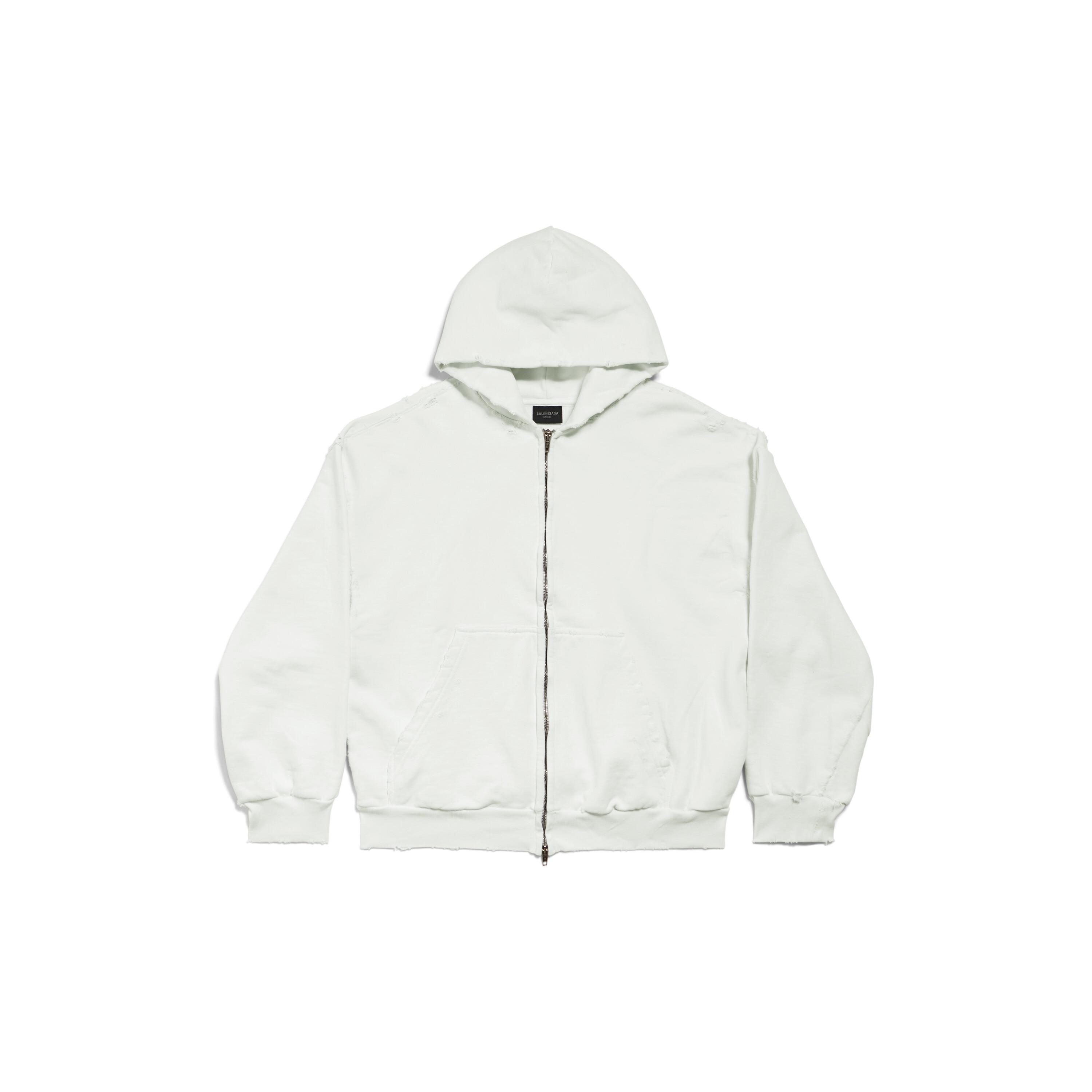 Men's Agaicnelab Zip-up Hoodie Regular Fit in White product image