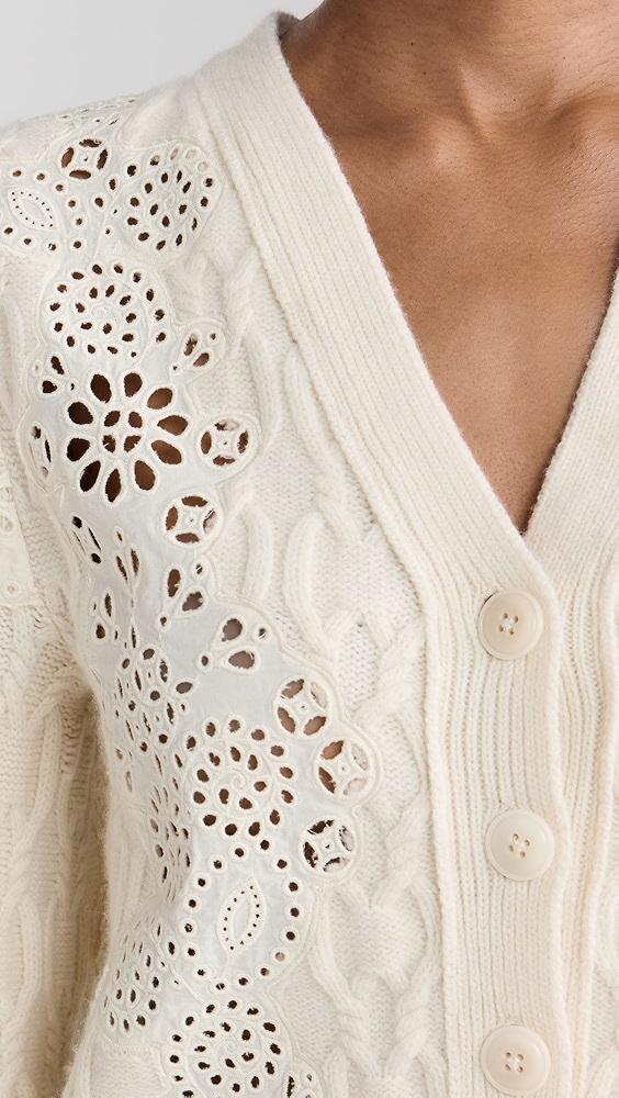 Sea Lainey Embroidery Cardigan | Shopbop Product Image