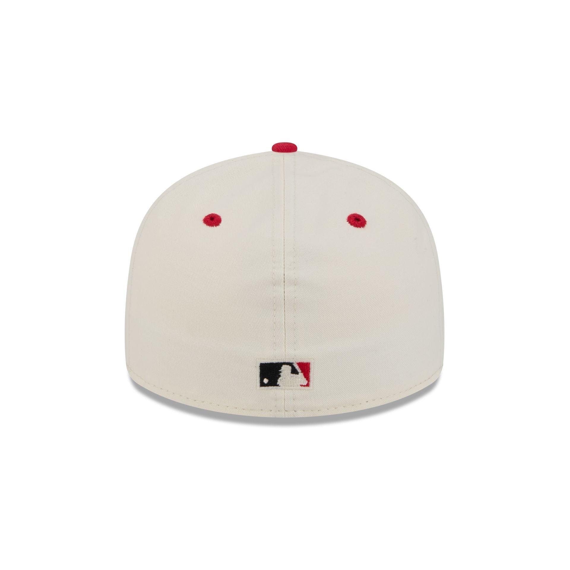 Cincinnati Reds Vintage Stack Low Profile 59FIFTY Fitted Hat Male Product Image