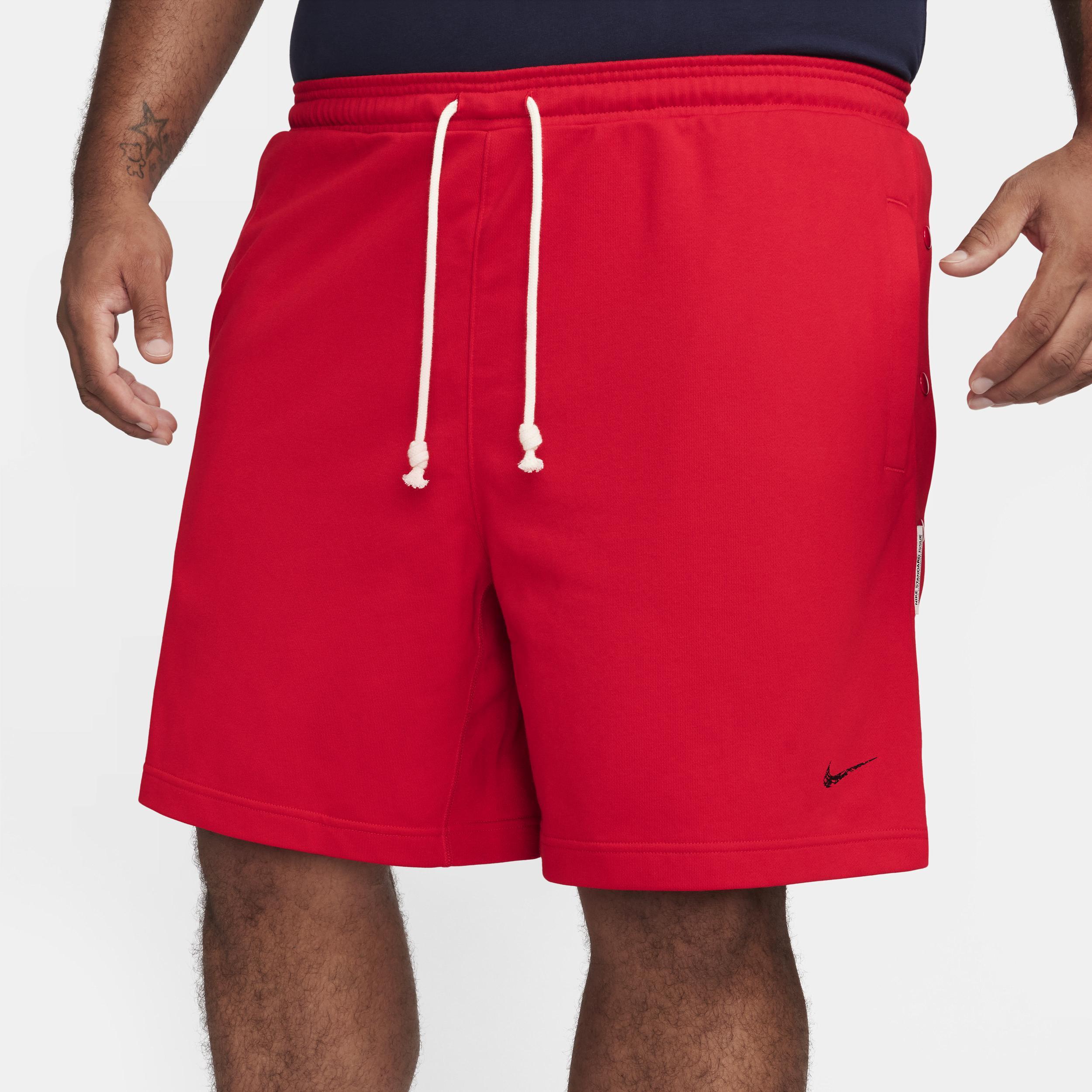 Nike Men's Dri-FIT Standard Issue 8" French Terry Basketball Shorts Product Image