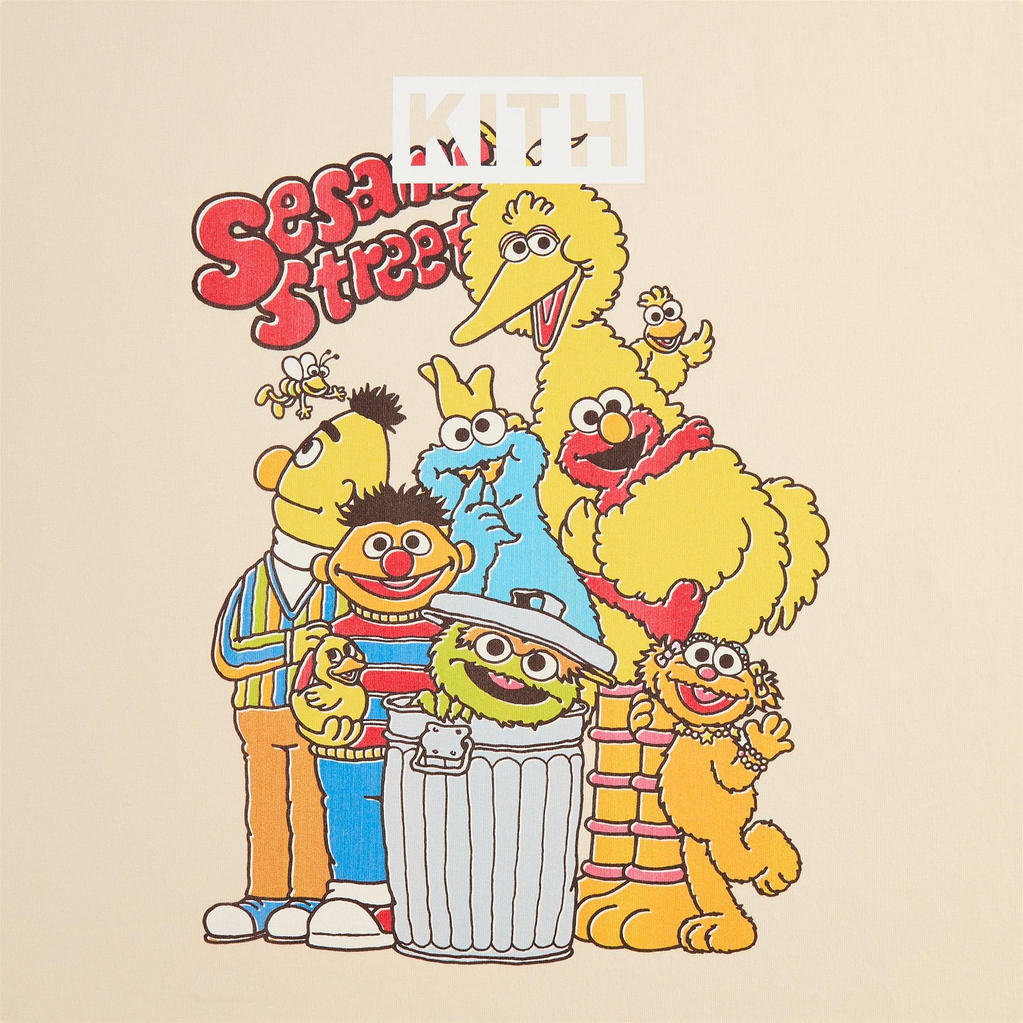 Kith for Sesame Street Vintage Tee - Waffle Male Product Image