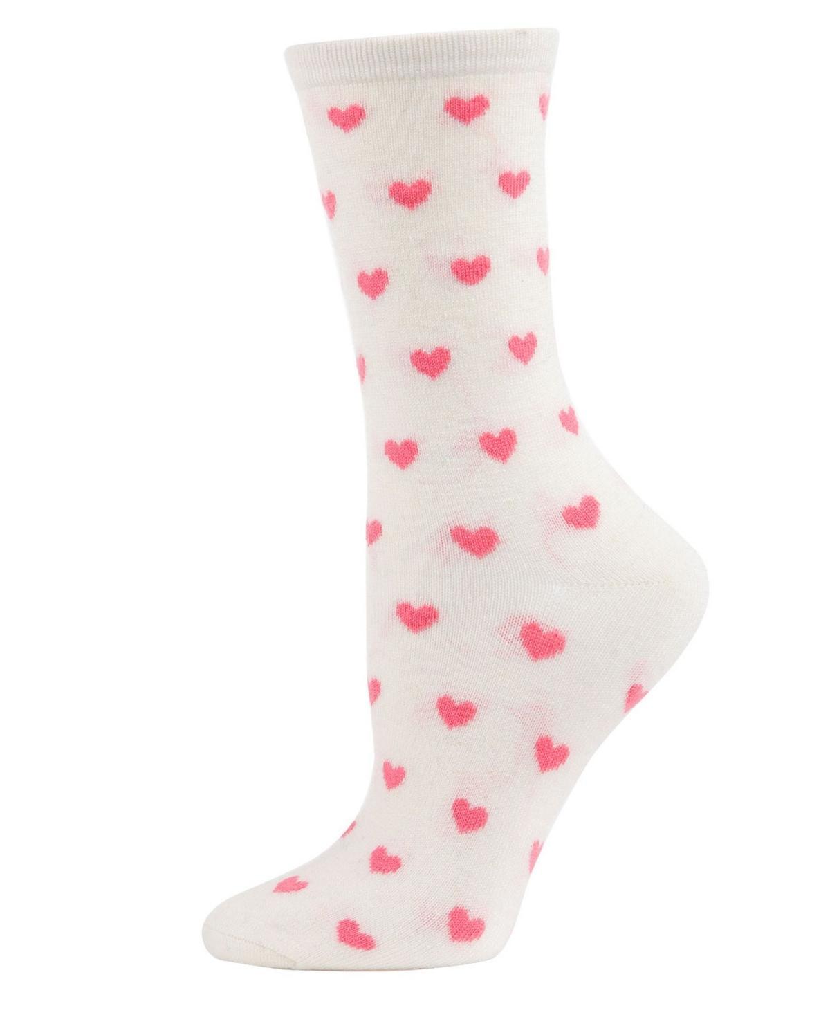 Hearts Cashmere Womens Crew Socks Product Image