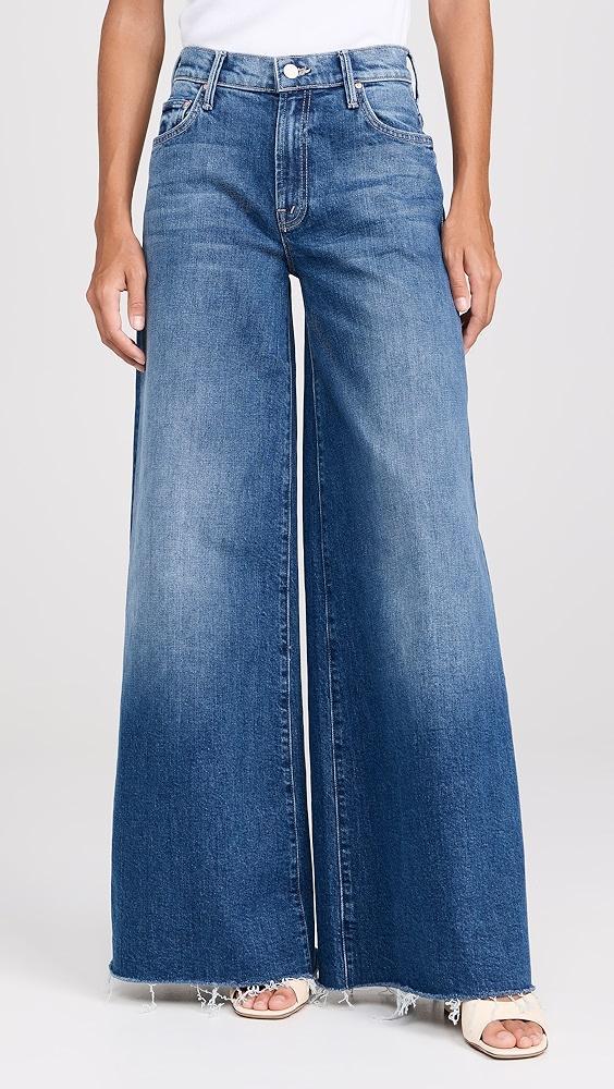 MOTHER The Swisher Sneak Fray Jeans | Shopbop Product Image