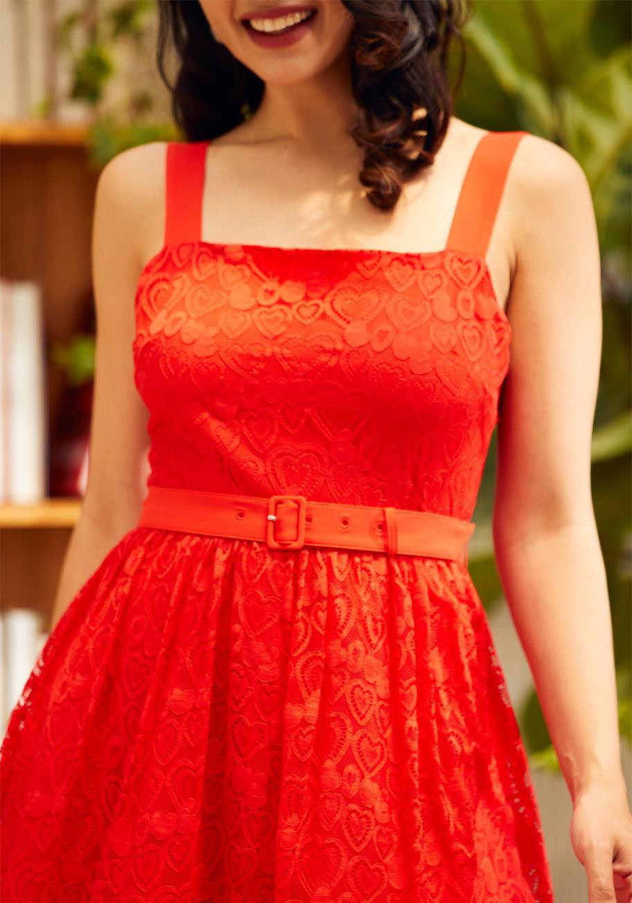 Strappy Go Lucky Fit And Flare Mini Dress Product Image