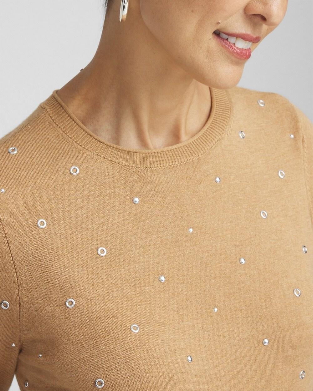 Women's Ecovero Button Cuff Turtleneck Sweater Product Image