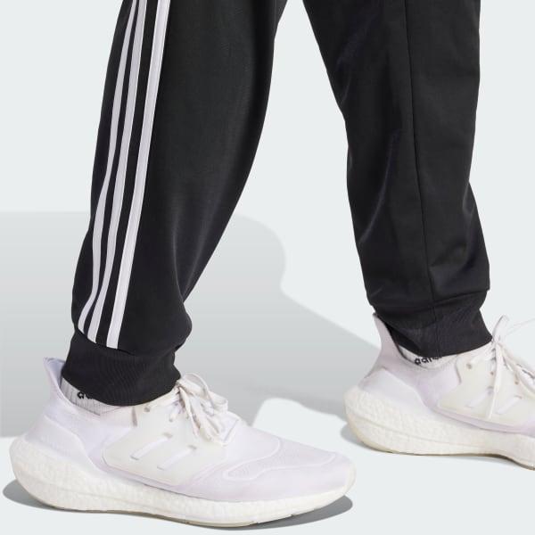 Essentials Warm-Up Tapered 3-Stripes Track Pants Product Image