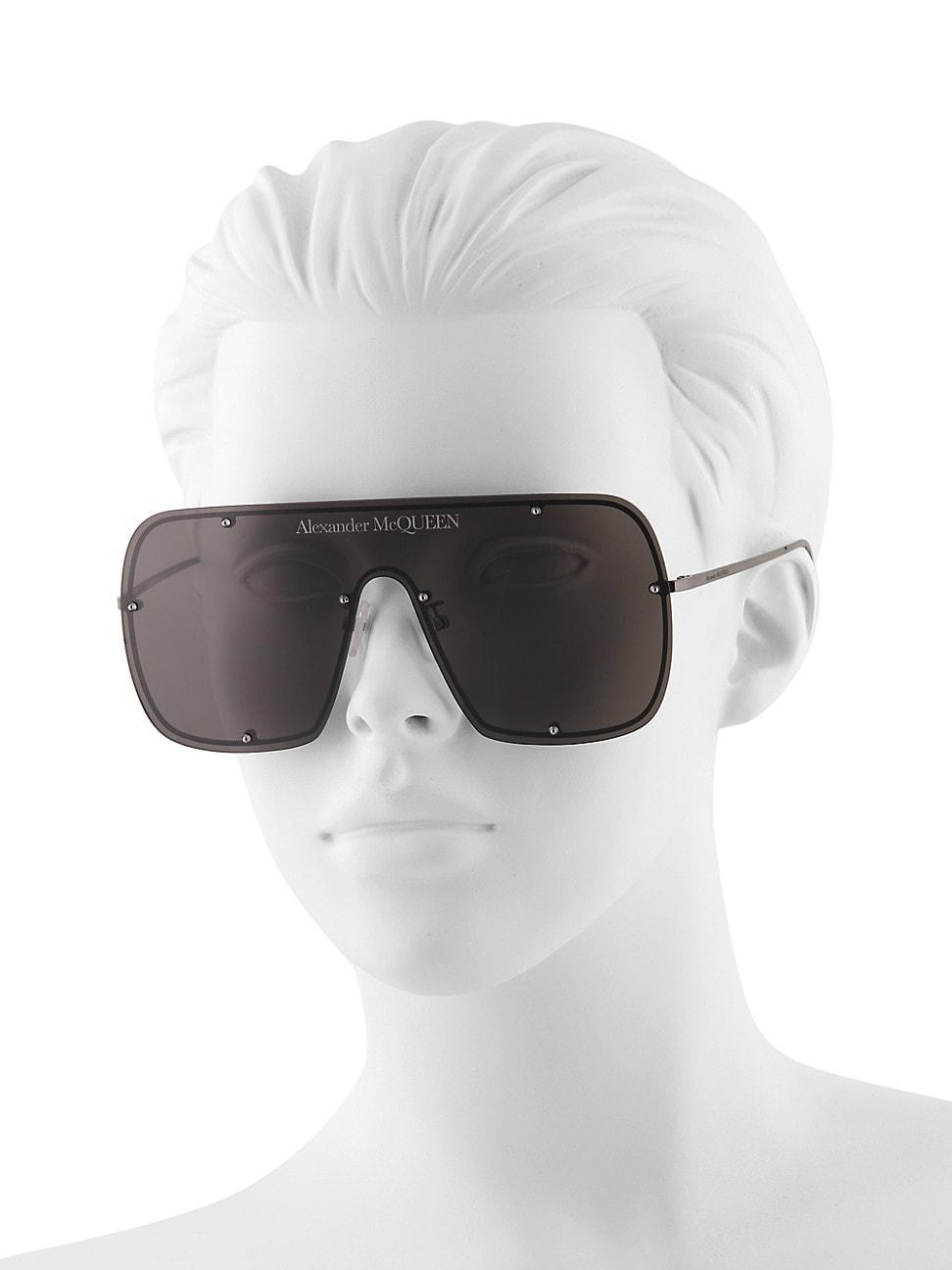 Womens Studs 99MM Mask Sunglasses Product Image