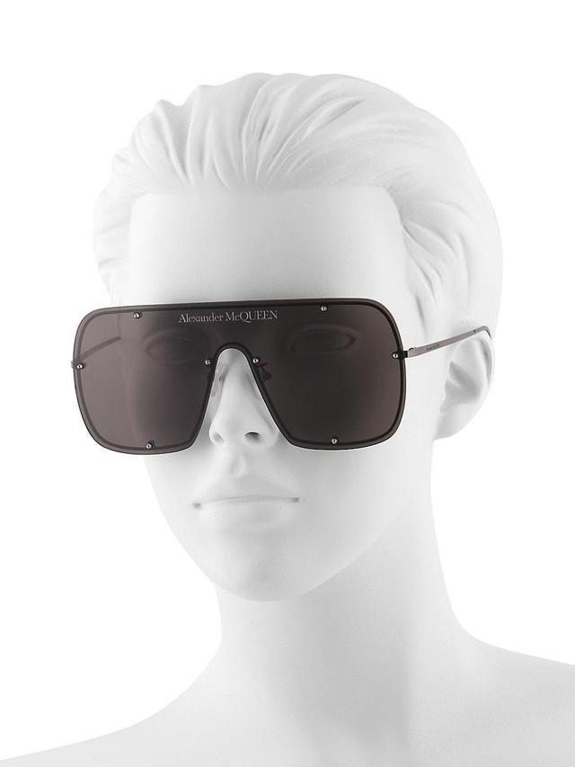 Womens Studs 99MM Mask Sunglasses Product Image
