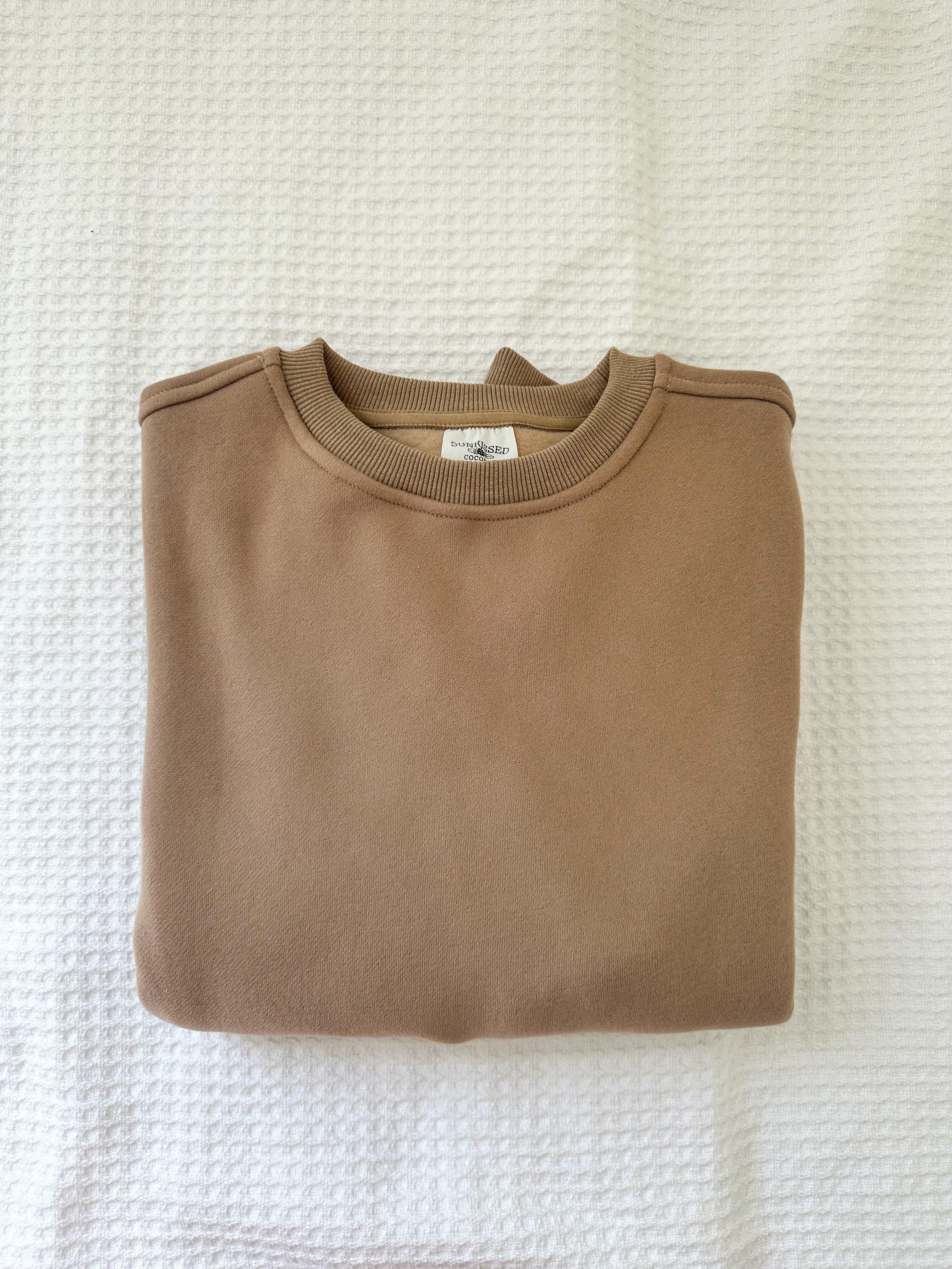 Cappuccino Basic Blank Sweatshirt product image