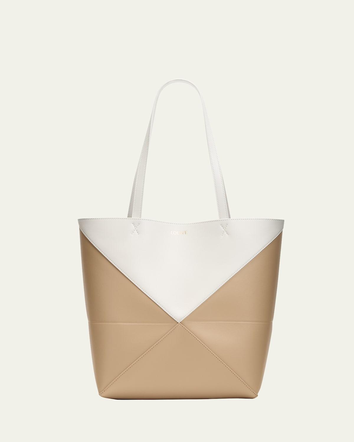 Medium Puzzle Bicolor Tote Bag Product Image