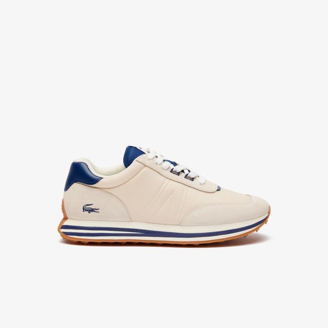 Men's L-Spin Leather and Textile Trainers Product Image