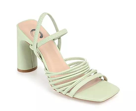 Journee Collection Womens Hera Strappy Block Heel Dress Sandals Product Image