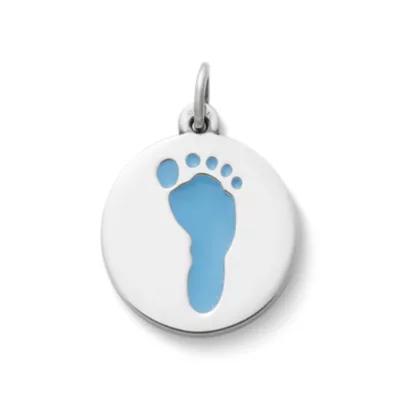 Enamel Footprint Charm Product Image