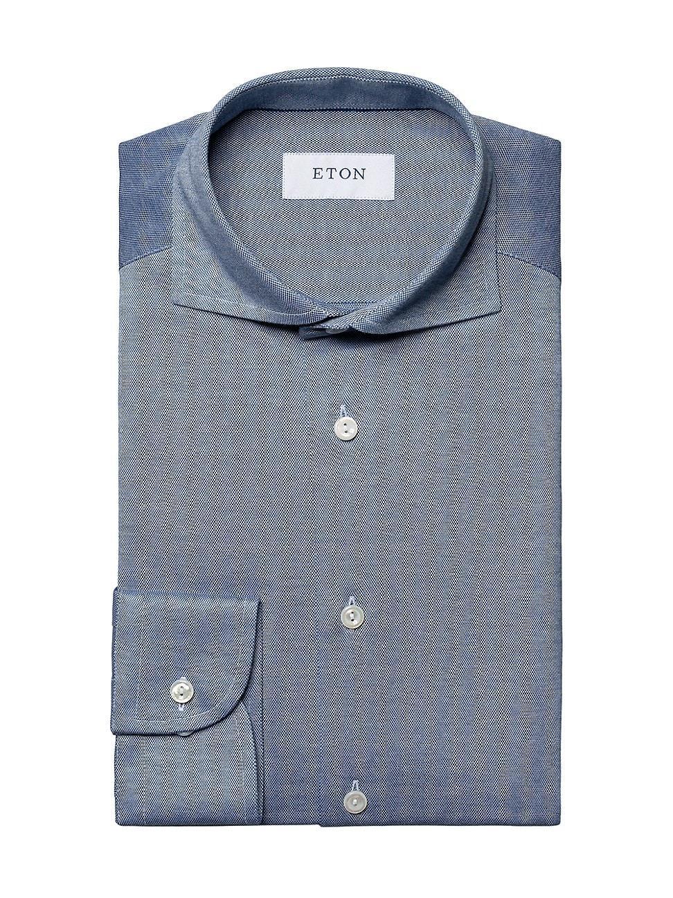 Mens Contemporary Fit Filo Di Scozia Pique Shirt Product Image