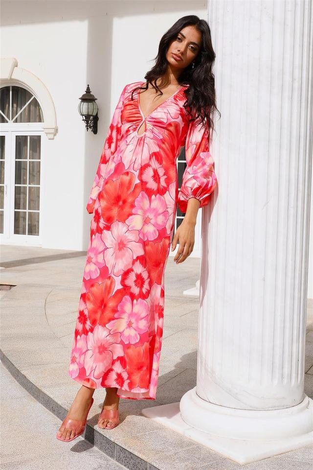 Vivid Soul Maxi Dress Pink Product Image