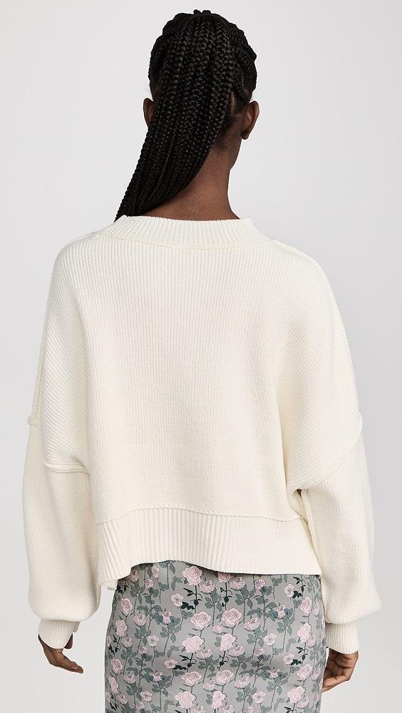 Free People Easy Street Crop Pullover Sweater | Shopbop Product Image