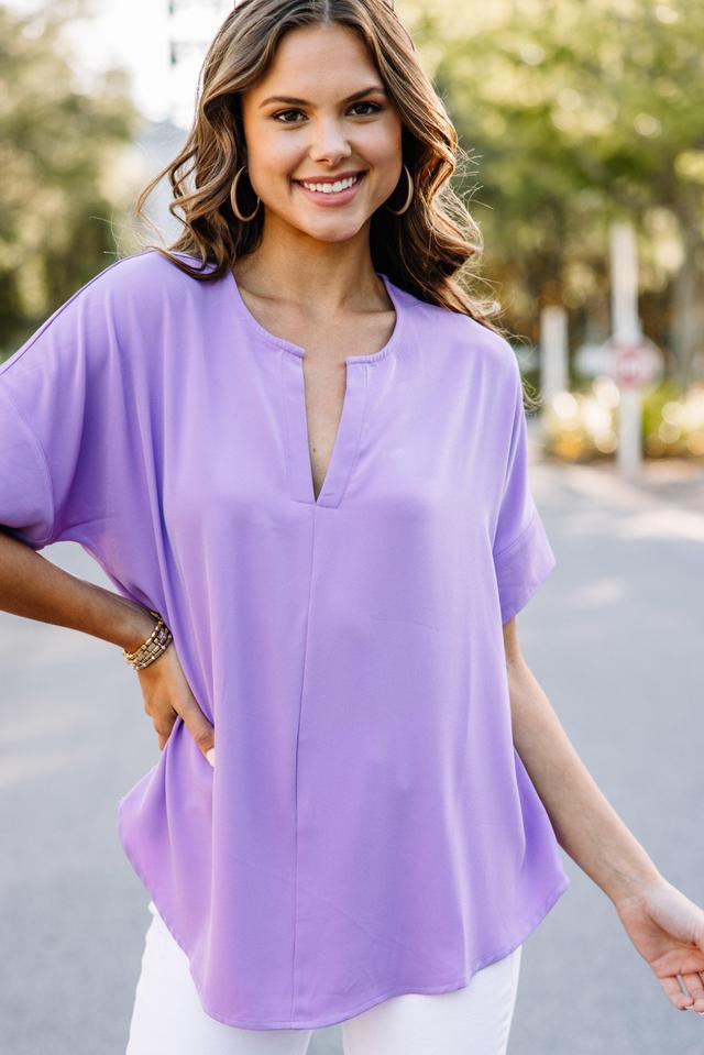 This Is Why Lavender Purple Top Female Product Image