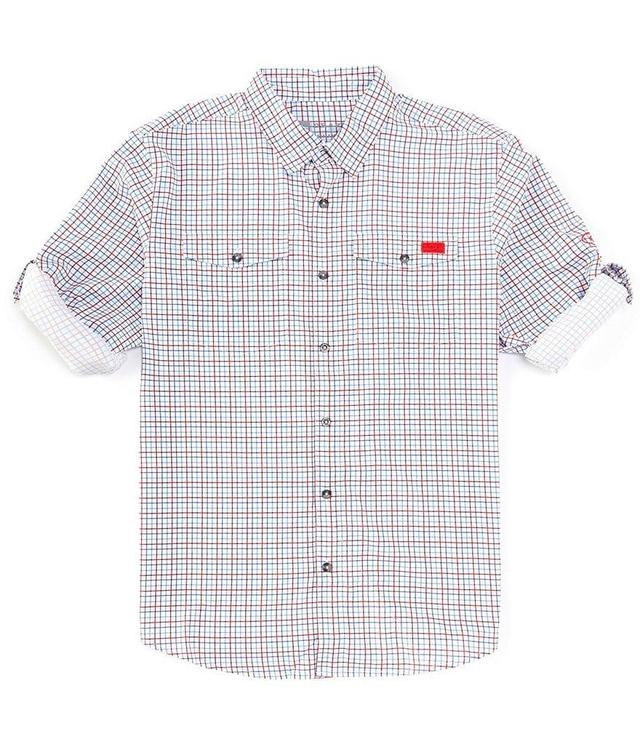 Drake Clothing Co. Performance Stretch Frat Tattersall Check Long Sleeve Woven Shirt Product Image