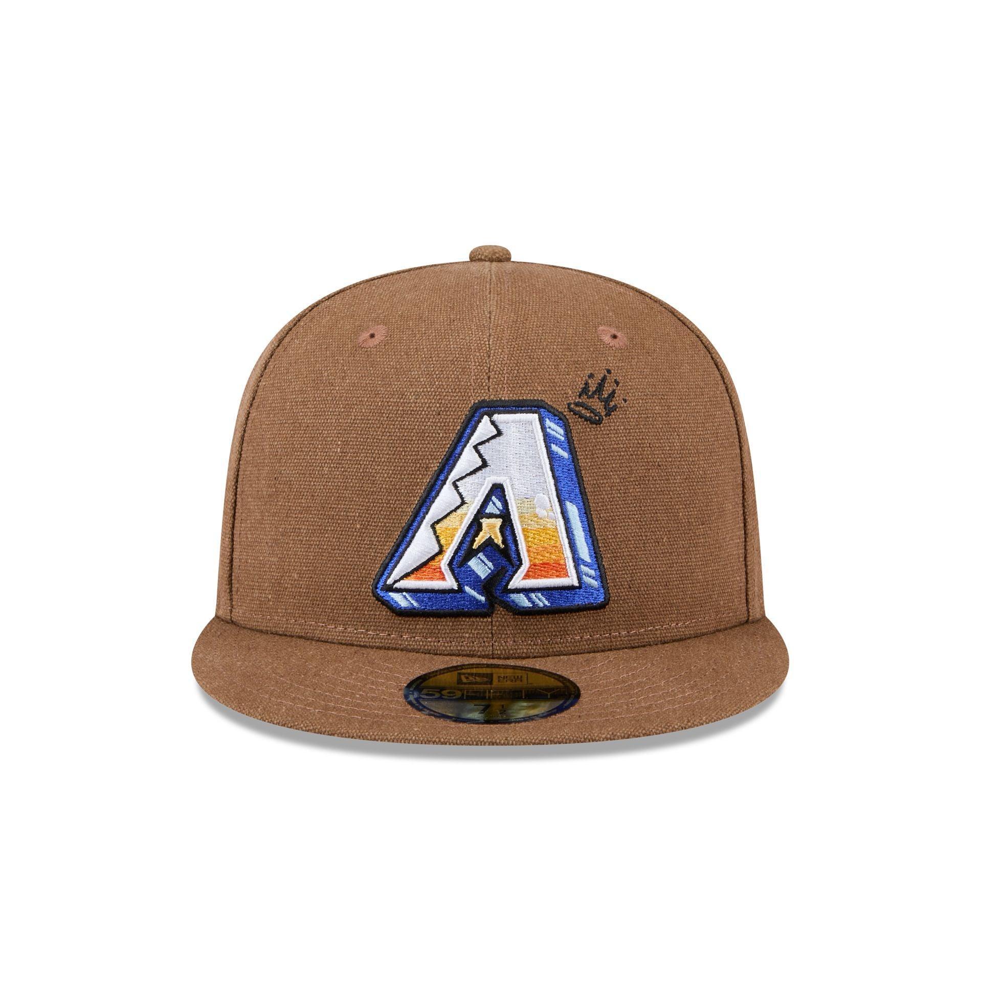 Arizona Diamondbacks Logo Scribble 59FIFTY Fitted Hat Male Product Image