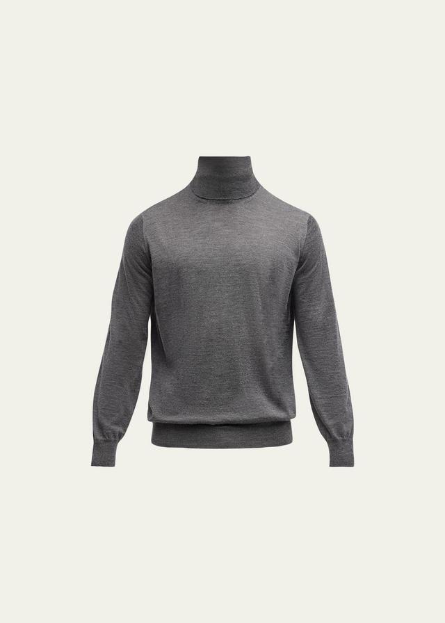 Mens Hollywood Glamour Cashmere-Silk Turtleneck Product Image