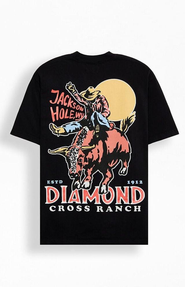 Diamond Cross Ranch Men's Sunshine Bull Ride T-Shirt Product Image