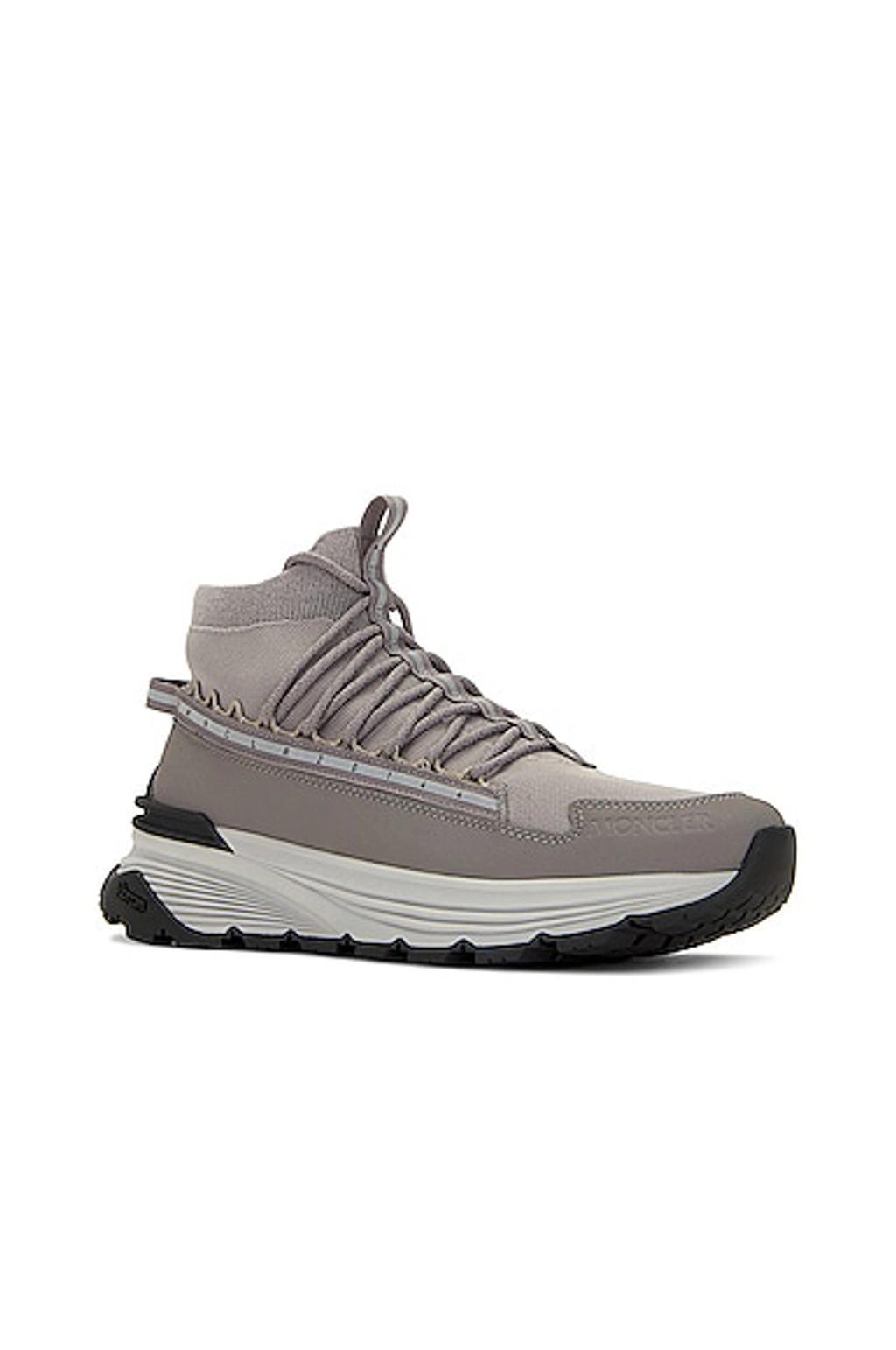 Monte Runner Lace Up High Top Running Sneakers In Grey Product Image